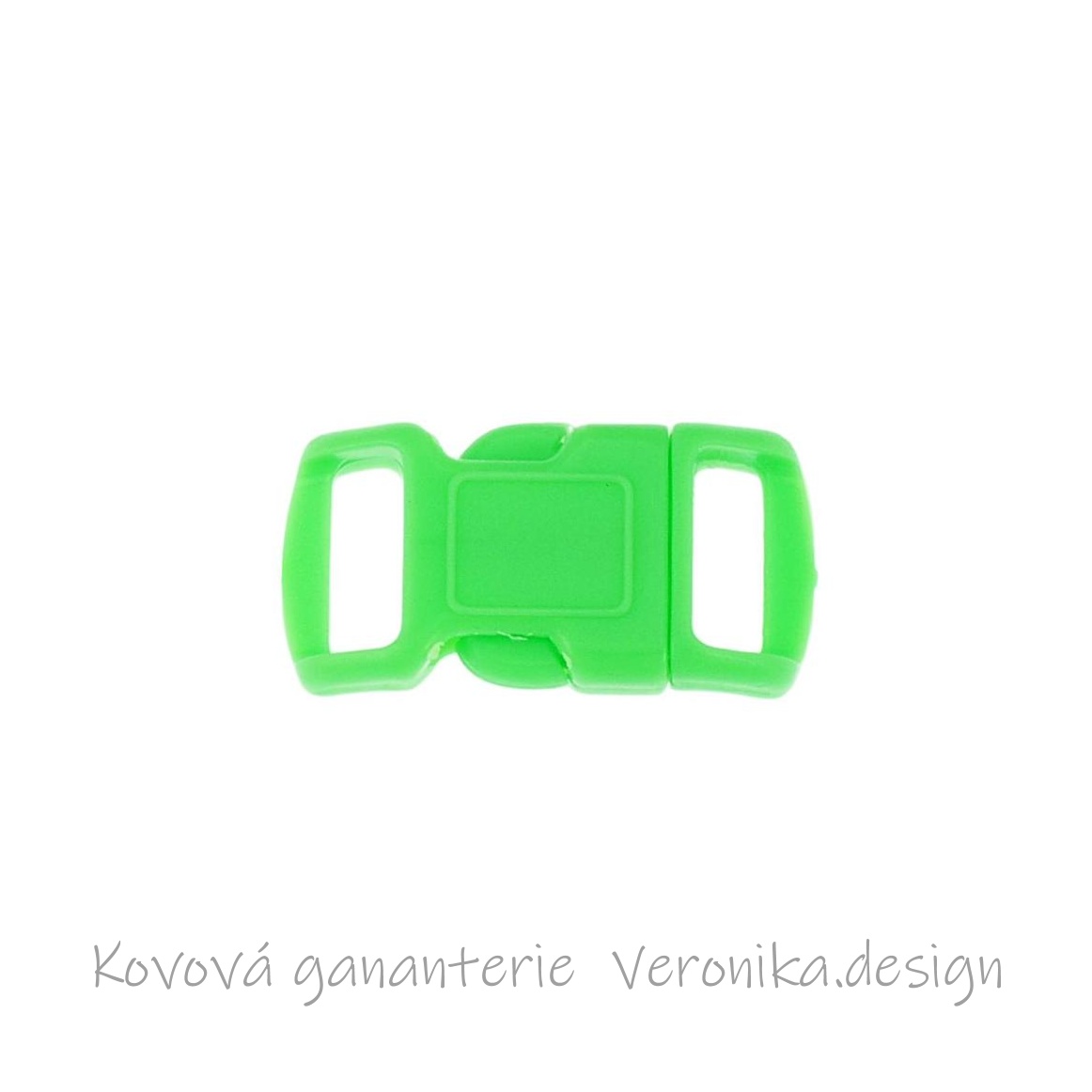 Trojzubec 25 mm oblouček - zelená