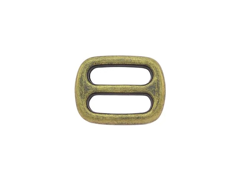 Galanterní průvlečka 30mm - litá staromosaz