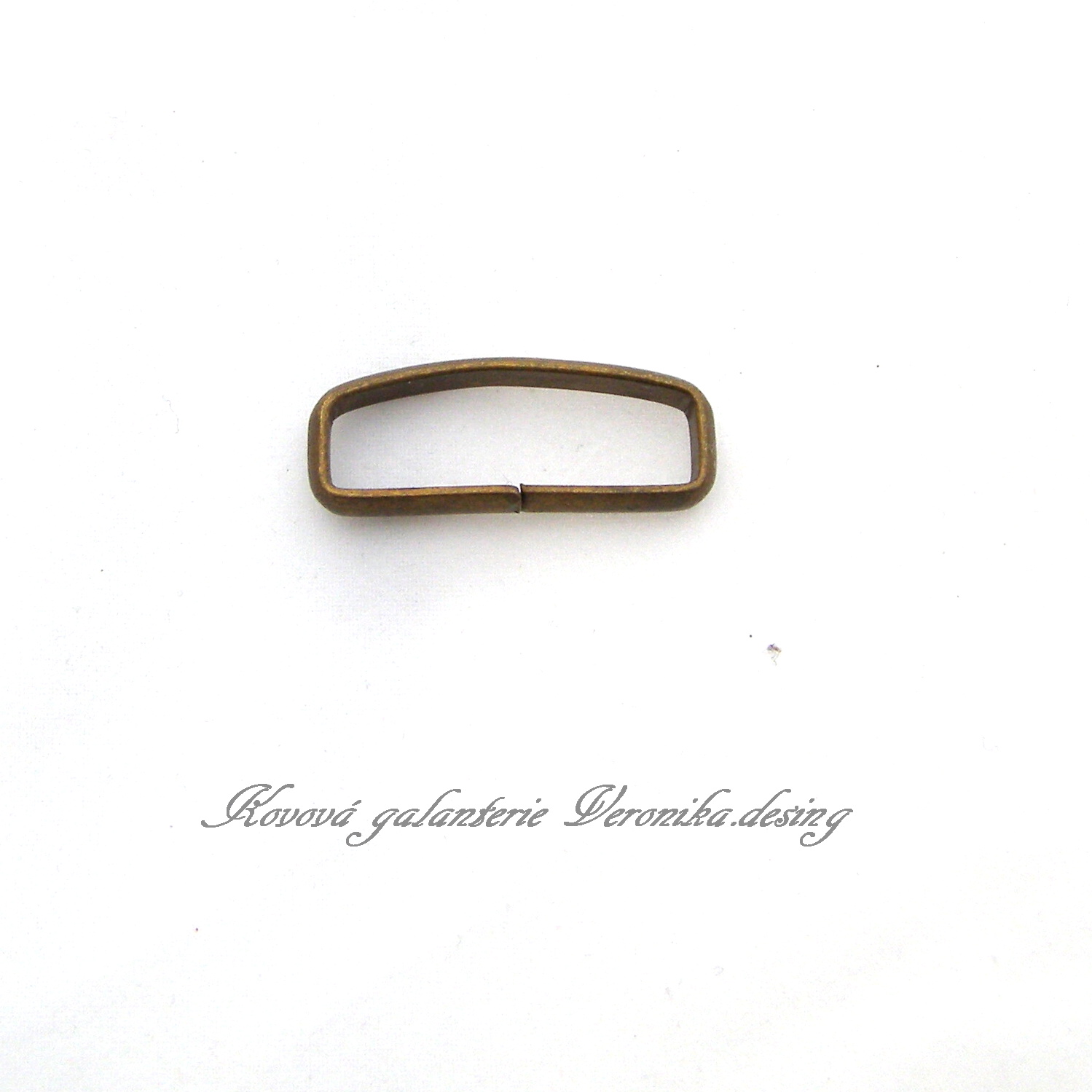 Galanterní vsuvka B 30 mm staromosaz