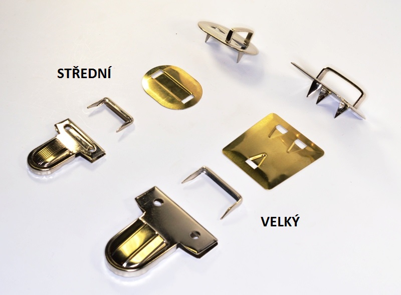 Aktovkový zámek staromosaz střední